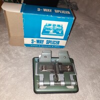 Filmvágó és ragasztóprés.Japán gyártmány. 8 mm, 16 mm és super 8 mm.es  filmhez alkalmas