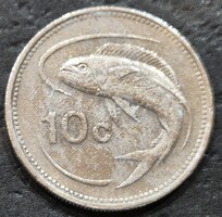 Málta 10 cent, 1986.