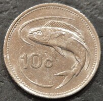 Málta 10 cent, 1986.