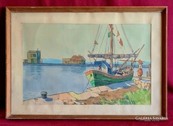 Görög Rezső (1930 - 2015) : Tengerpart