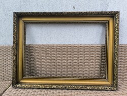 Beautiful antique gilded wide frame picture frame painting mirror frame decoration purpose movie theater