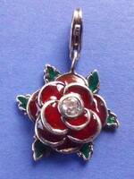 ZOMÁNCOS EZÜST MEDÁL-ZSUZSU (250509)