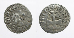I. Lajos denár ÉH432 H547 korabeli hamis ezüst