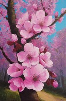 Cherry blossom - festmény