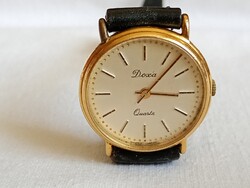 Óra karóra 002 -  quartz kvarc - DOXA aranyozott