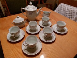 Teas porcelán készlet