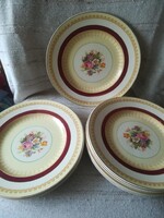 Woods Ivory Ware - Buckingham jelzéssel angol fajansz lapos tányér
