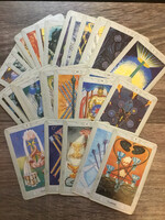 Aleister Crowley Tarot kártya - 80 lapos