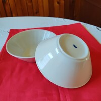 Zsolnay egyedi formájú porcelán gulyás leveses tányér, normál méretű