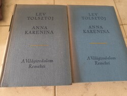 Lev Tolsztoj Anna Karenina 1-2 kötetet