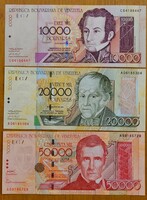 Venezuela 10000-20000-50000 sor.