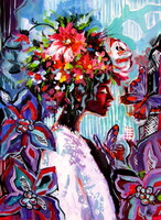 Dreamer - acrylic painting / Álmodozó - akril festmény