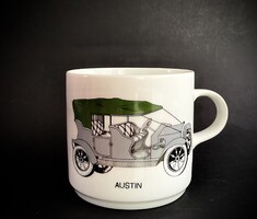 Alföldi vitrin Austin autós bögre kétoldalas Oldtimer