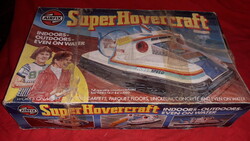 Régi AIRFIX távos drótos SUPER HOWERCRAFT légpárnás hajó nem tesztelt dobozával a képek szerint