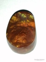 Gyönyörű, Nagyon Ritka! 17.25ct 2cm Természetes, Valódi(!) Tűzachát Drágakő (mexikói tűz achát)