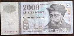 2000 forint 2007 CA 28 sorozatú