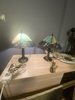 Tiffany éjjeli lámpa pár