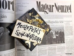2007 december 18  /  MAGYAR NEMZET  /  Szülinapra EREDETI újság Ssz.:  37609