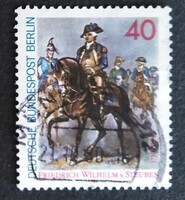 BB628p / Németország - Berlin 1980 Friedrich Wilhelm von Stauben bélyeg pecsételt