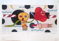 Ef Zámbó István - Mindhalálig nőnap (II) 30 x 42 cm computer print, merített papír