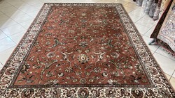 3936 HATALMAS Tabríz Mintás Gyapjú Perzsa Szőnyeg 240X340CM Ingyen Futár