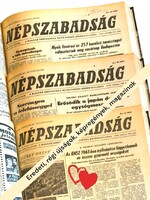 1958 július 10  /  Népszabadság  /  Születésnapra! Eredeti ÚJSÁG :-) Ssz.:  15489