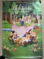 Walt Disney – Hófehérke és a hét törpe c.rajzfilm mozi plakát