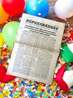 1973 szeptember 25  /  NÉPSZABADSÁG  /  E R E D E T I, R É G I Újságok /regiujsagok/ Ssz.:  12233