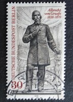 BB569p / Németország - Berlin 1978 Albrecht von Graefe bélyeg pecsételt