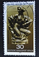 BB543p / Németország - Berlin 1977 Geoerg Kolbe bélyeg pecsételt