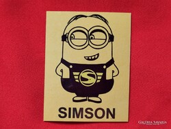 SIMSON MINYONOK / MINIONS HŰTŐMÁGNES