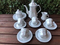 19 db-os"Mitterteich"porcelán reggeliző készlet.