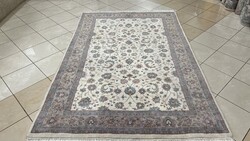 3983 Gyönyörű Tabríz mintás kézi perzsa szőnyeg 185X275CM INGYEN FUTÁR
