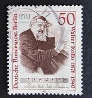 BB561p / Németország - Berlin 1978 Walter Kollo bélyeg pecsételt