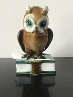 Zsolnay porcelán bagoly