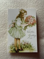 Postatiszta repro kinyitható képeslap                        -23.