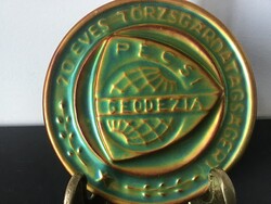 Zsolnay eozin plakett