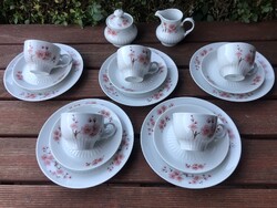 18 db-os"Mitterteich"porcelán reggeliző készlet.