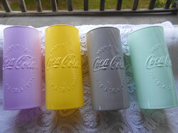 4 db  Coca Colás pohár