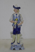Echt Kobalt GDR német porcelán figura A193