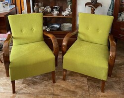 Rumba armchair pair - mid century