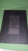 1927.Wilhelm Pinder: A Német Park, (elsősorban a XVIII. sz) képes német antik könyv a képek szerint