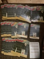 50 darab csajos naptár 2009 zsebnaptar kartyanaotar bujdosó pinceazet