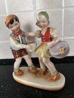 Heinz Hummel Porcelán Jancsi és Juliska 18 cm magas