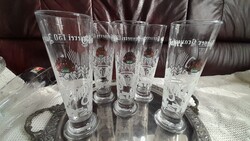 5 pcs 0.3 l Gösser Glasses