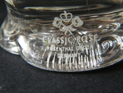 Vintage Rosenthal Classic Rose Monbijou nagy méretű kristályüveg pohár