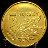 Lengyelország 5 Groszi (garas), 2023 A05C3