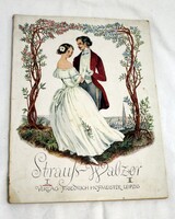 Régi kotta Strauss Walzer