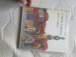 Harom töröm ket város.   Cimu konyv gyerek  mesekönyv