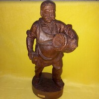"Kádár mester ". Fafaragás, fából faragott figura, szobor.